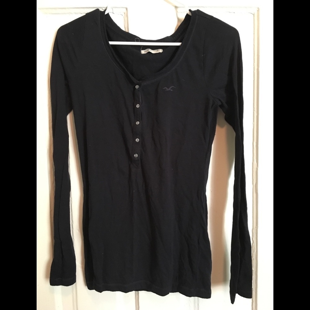 Hollister Long Sleeve Henley